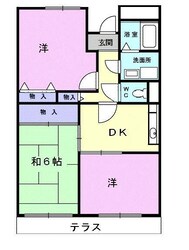 サンベ－ルヒルズの物件間取画像